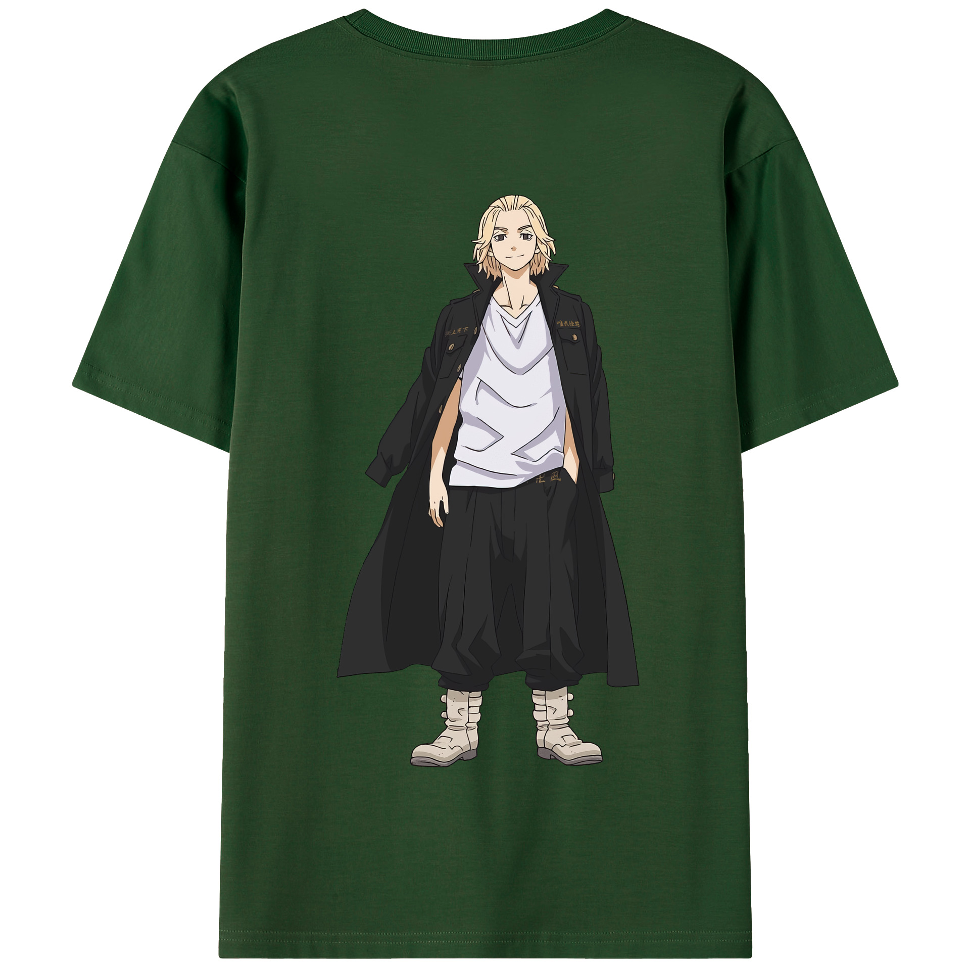 （画像用） 東京リベンジャーズ Tokyo Revengers 綿100％半袖Tシャツ（背面プリント）